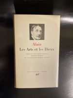 Livre Alain « Les Arts et les Dieux », La Pléiade